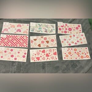 Uv dtf cup wraps for 16 oz